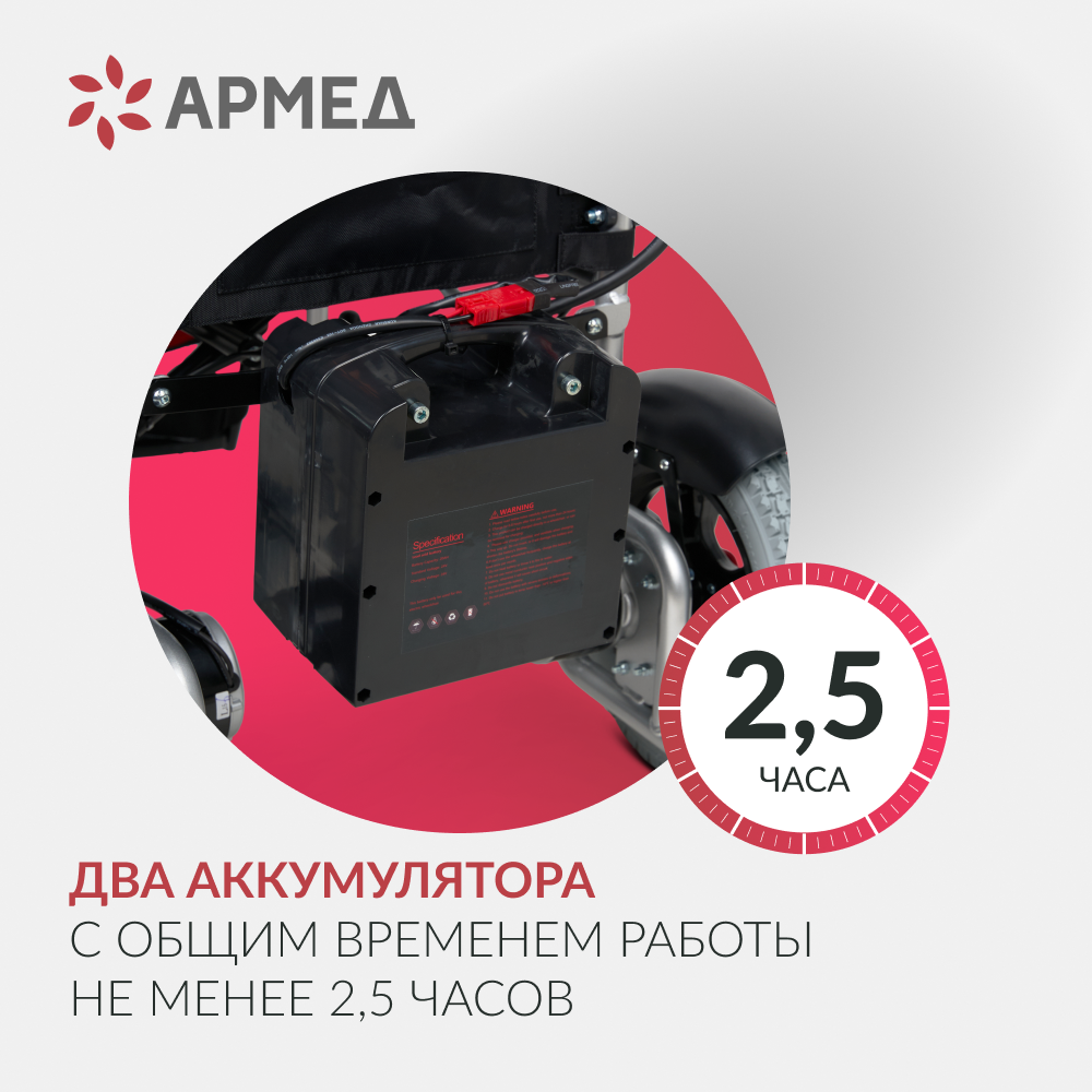 Кресло-коляска для инвалидов Армед JRWD1002 